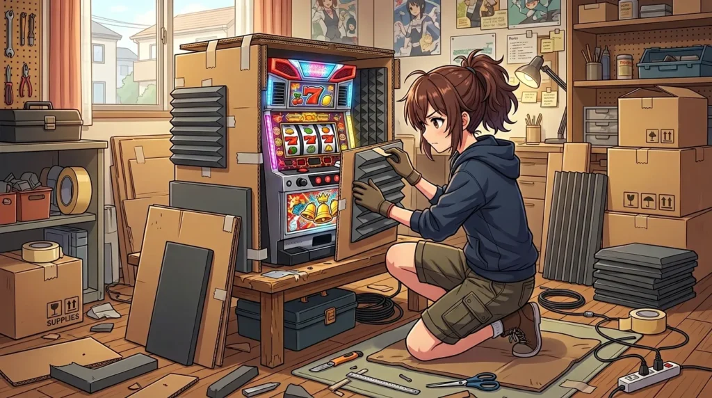 吸音材やダンボールでの自作