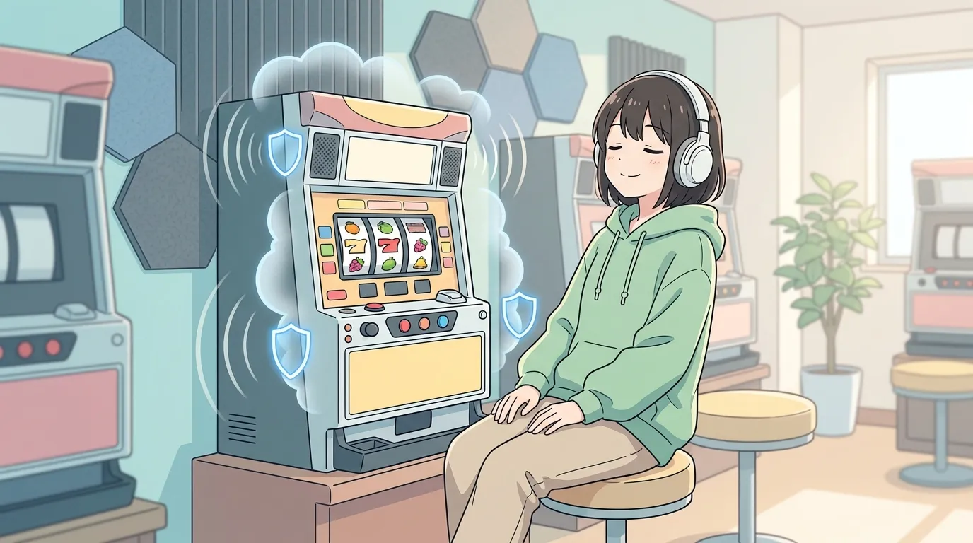 スロット実機の騒音対策！自作DIYから本格防音ブースまで完全網羅