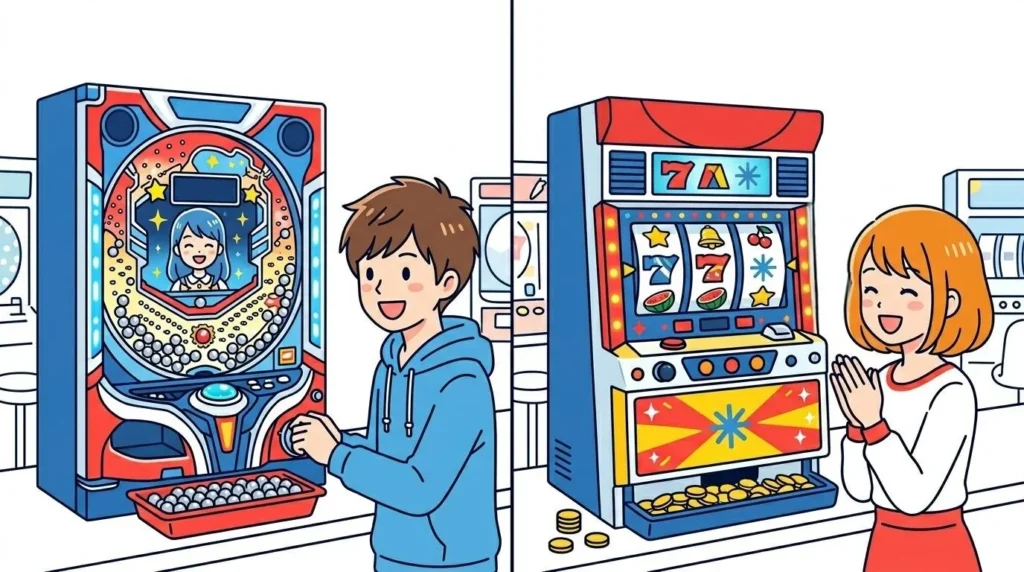 パチンコとスロット「勝ちやすさ」の違い
