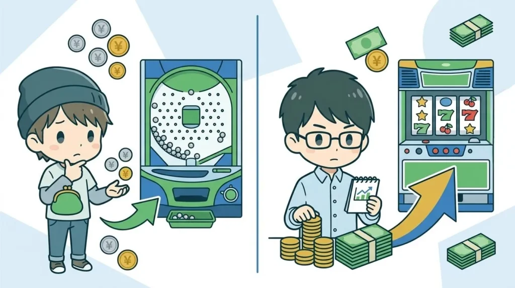 軍資金による選び方の違い